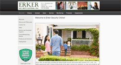 Desktop Screenshot of erkersecurity.com